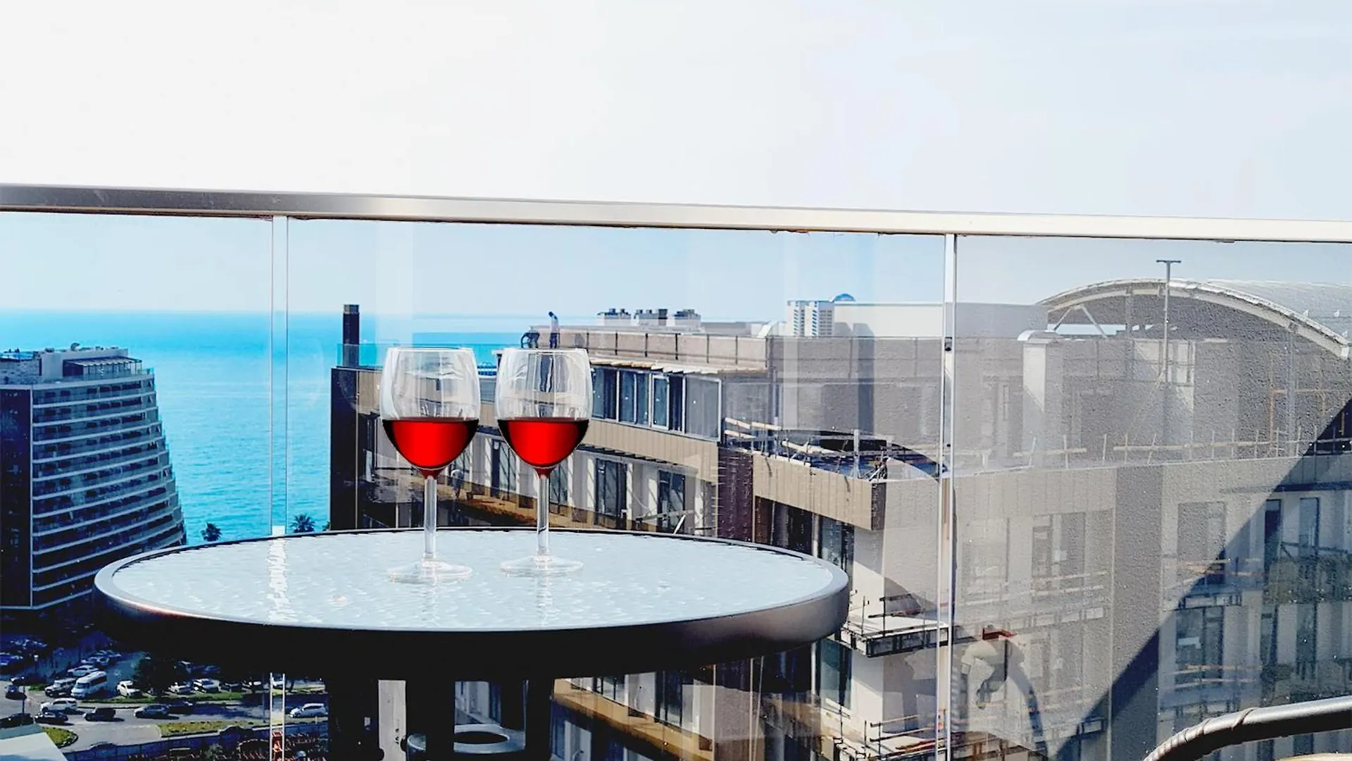 Comfortable Apartment#6 With Amenities Sea View Free Wi-Fi Kitchen Balcony Batumi